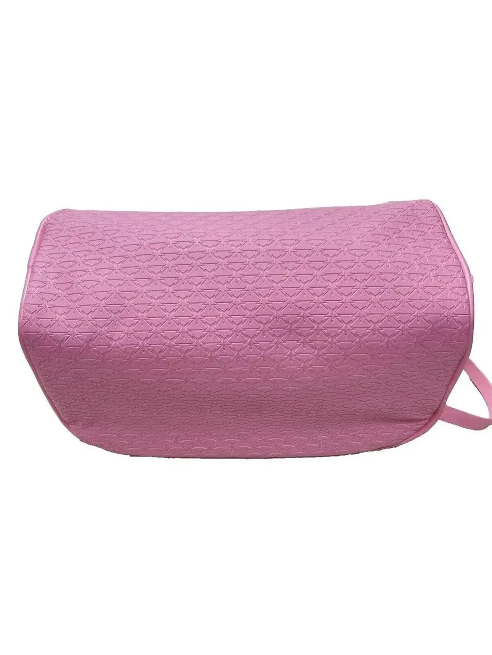 Large Pink Star Cosmetics Double Zip Makeup Bag, Pink, Big Travel Toiletry Carry